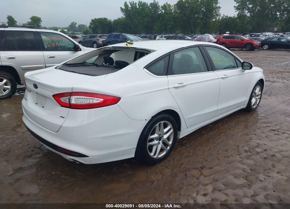 2016 FORD FUSION SE VIN: 3FA6P0H77GR341709