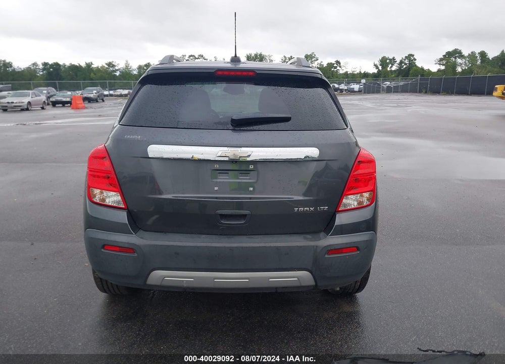 2016 CHEVROLET TRAX LTZ VIN: 3GNCJMSB4GL175453