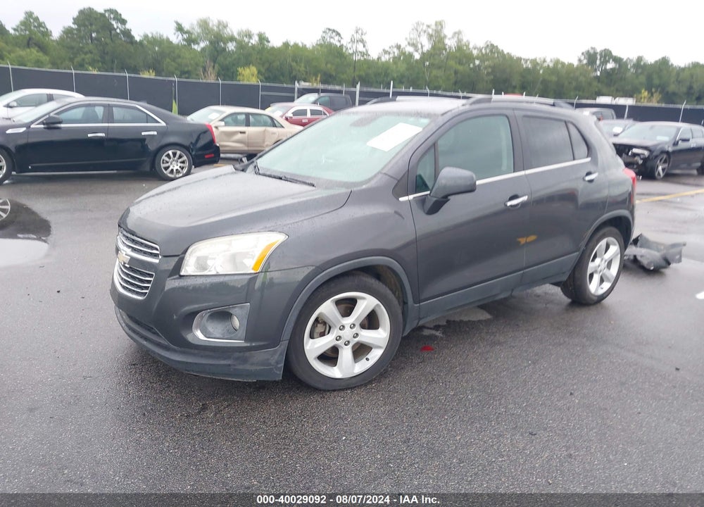 2016 CHEVROLET TRAX LTZ VIN: 3GNCJMSB4GL175453
