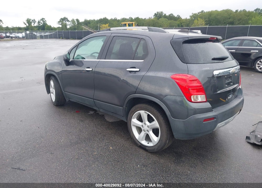 2016 CHEVROLET TRAX LTZ VIN: 3GNCJMSB4GL175453