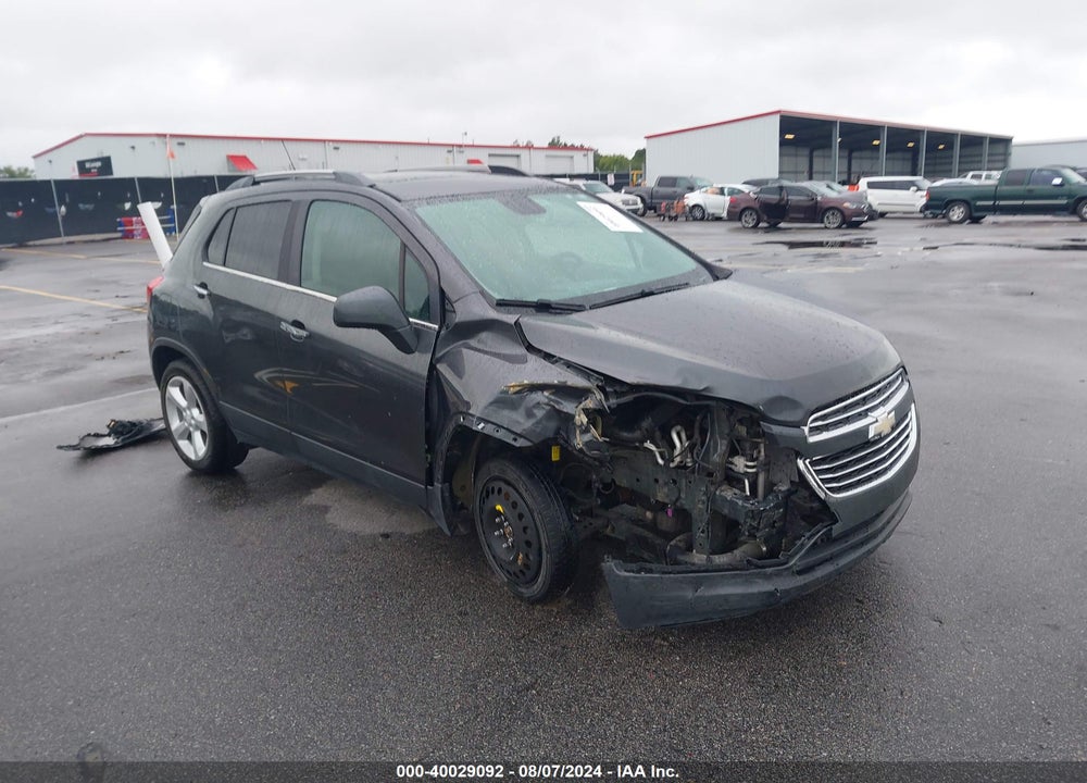 2016 CHEVROLET TRAX LTZ VIN: 3GNCJMSB4GL175453