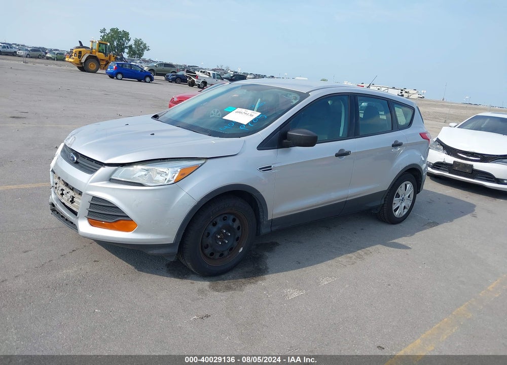2014 FORD ESCAPE S VIN: 1FMCU0F78EUD78133