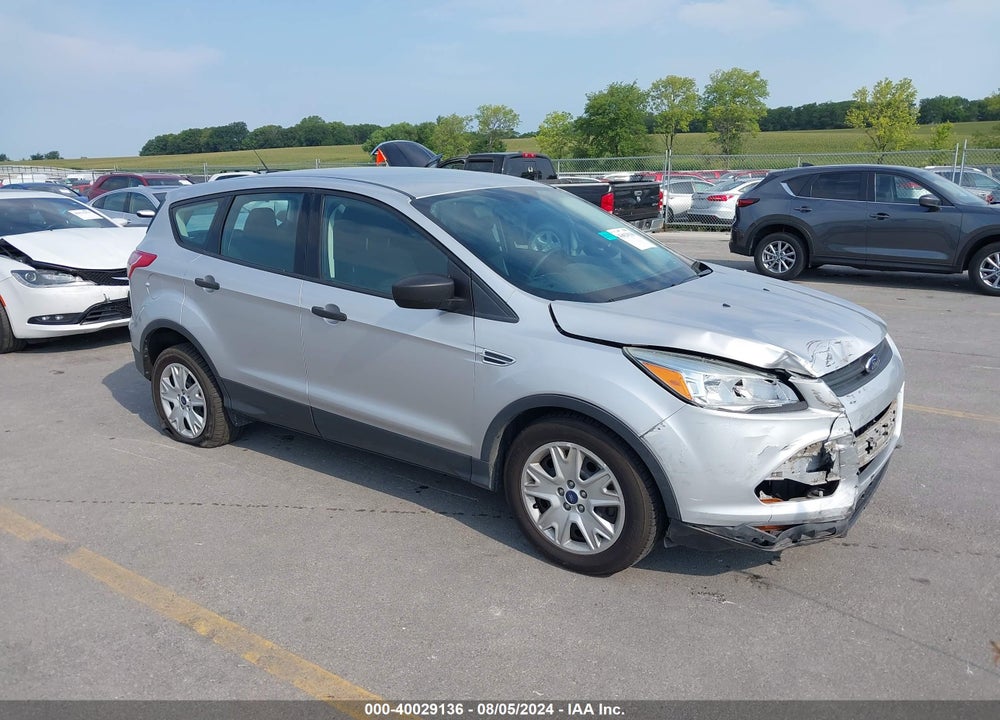 2014 FORD ESCAPE S VIN: 1FMCU0F78EUD78133