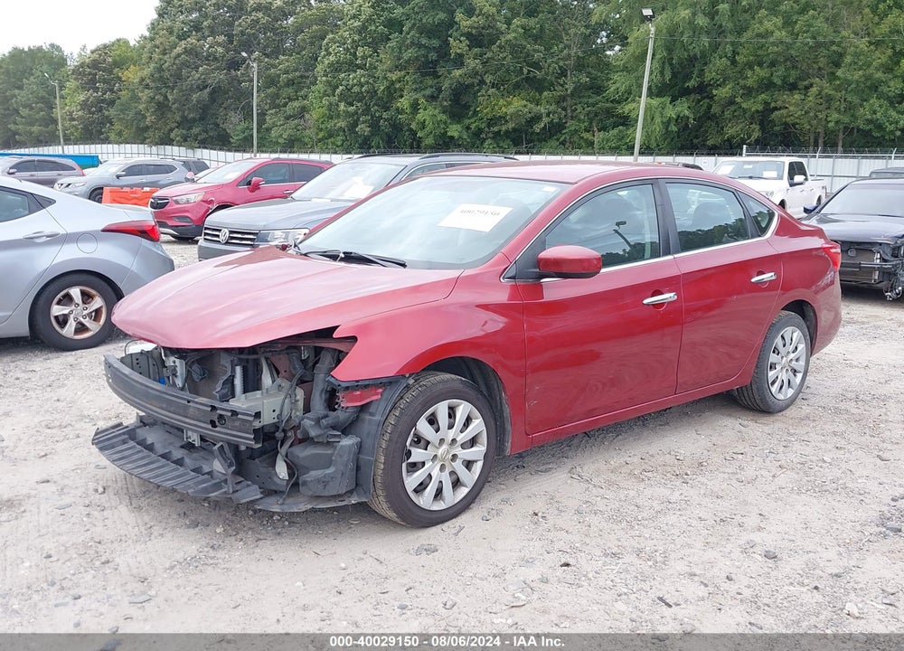 2016 NISSAN SENTRA FE+ S/S/SL/SR/SV VIN: 3N1AB7AP1GL663919