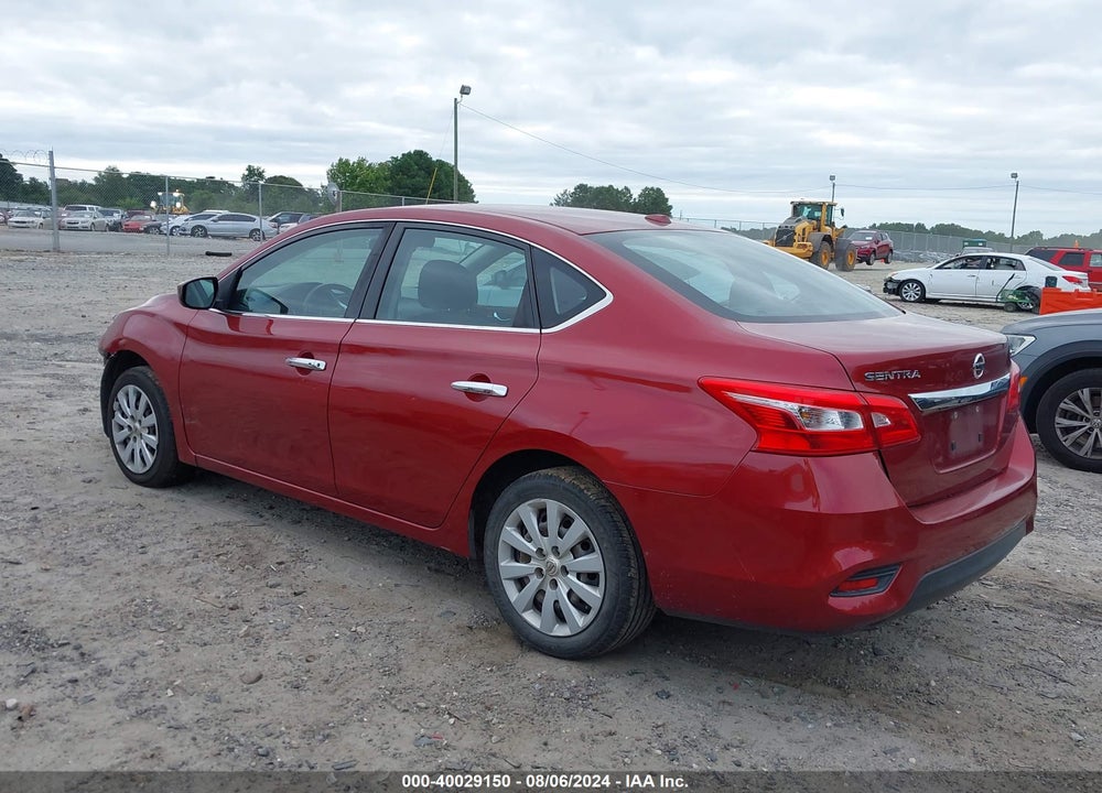 2016 NISSAN SENTRA FE+ S/S/SL/SR/SV VIN: 3N1AB7AP1GL663919