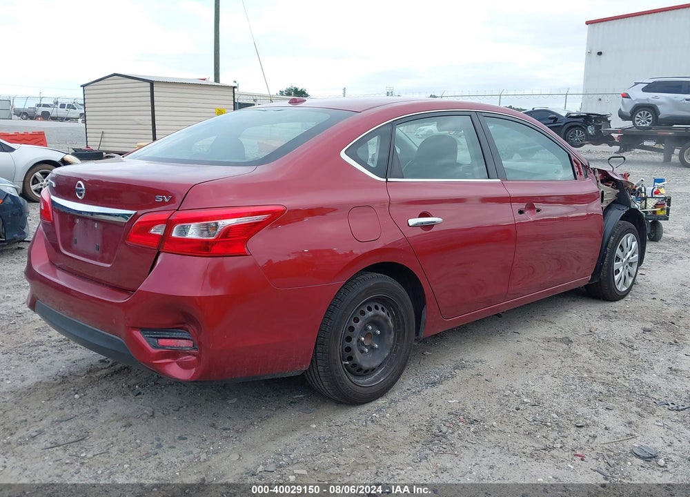 2016 NISSAN SENTRA FE+ S/S/SL/SR/SV VIN: 3N1AB7AP1GL663919