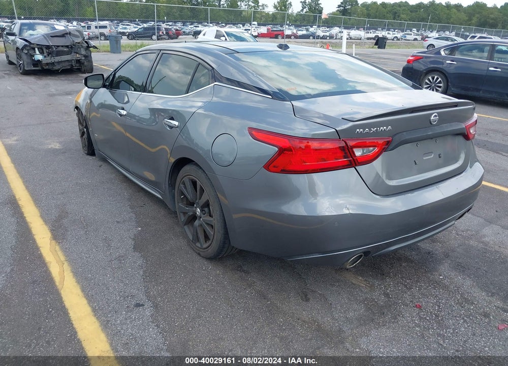 2016 NISSAN MAXIMA VIN: 1N4AA6AP3GC376318