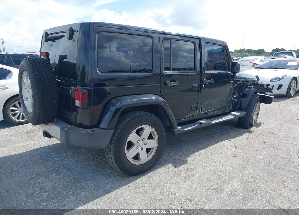 2012 JEEP WRANGLER UNLIMITED SAHARA VIN: 1C4HJWEG5CL232539