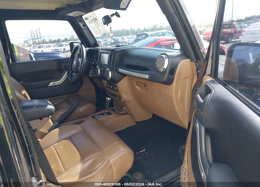 2012 JEEP WRANGLER UNLIMITED SAHARA VIN: 1C4HJWEG5CL232539
