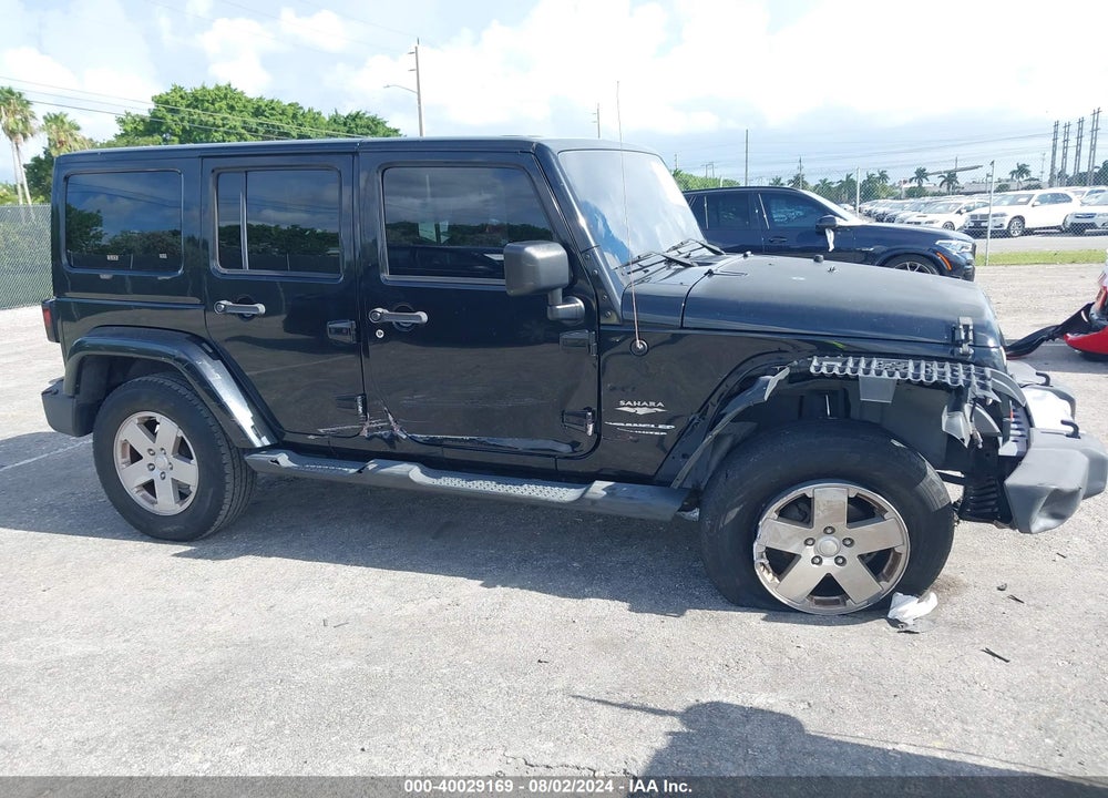 2012 JEEP WRANGLER UNLIMITED SAHARA VIN: 1C4HJWEG5CL232539
