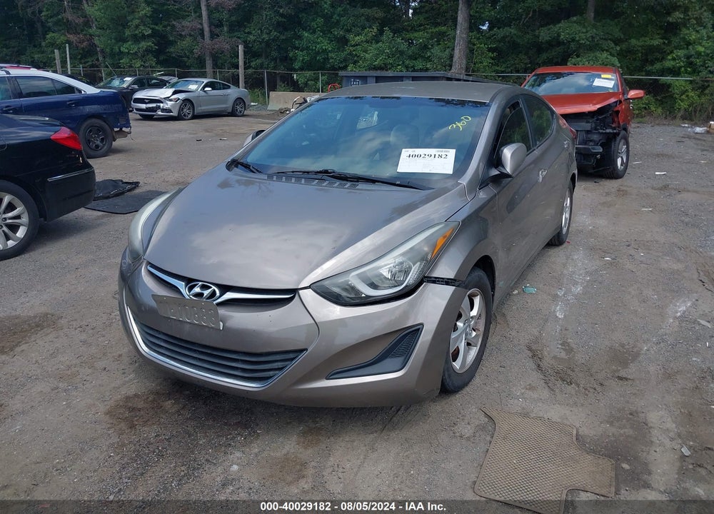2015 HYUNDAI ELANTRA SE VIN: 5NPDH4AE3FH576401