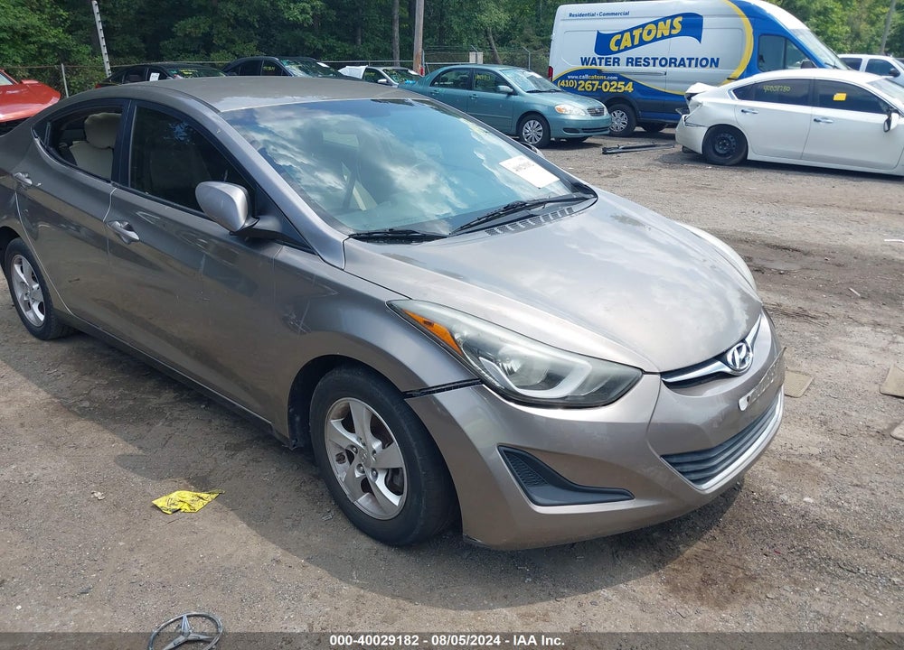 2015 HYUNDAI ELANTRA SE VIN: 5NPDH4AE3FH576401