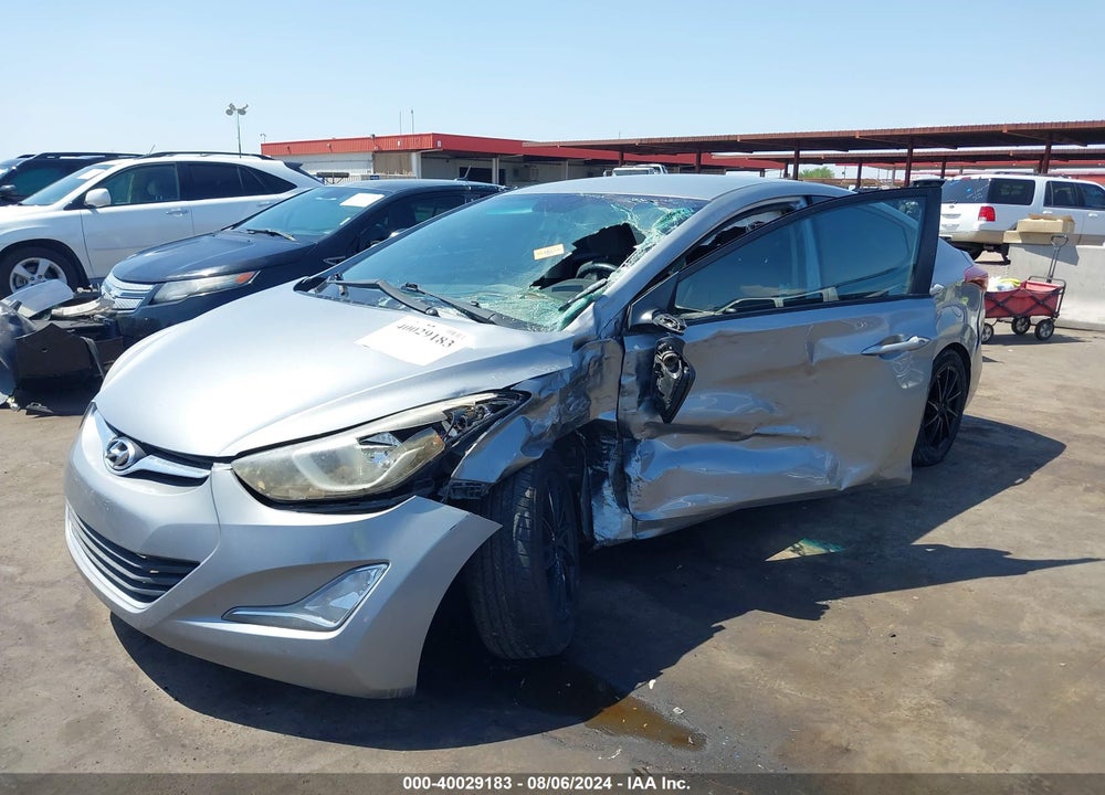 2014 HYUNDAI ELANTRA SE VIN: KMHDH4AE1EU155132