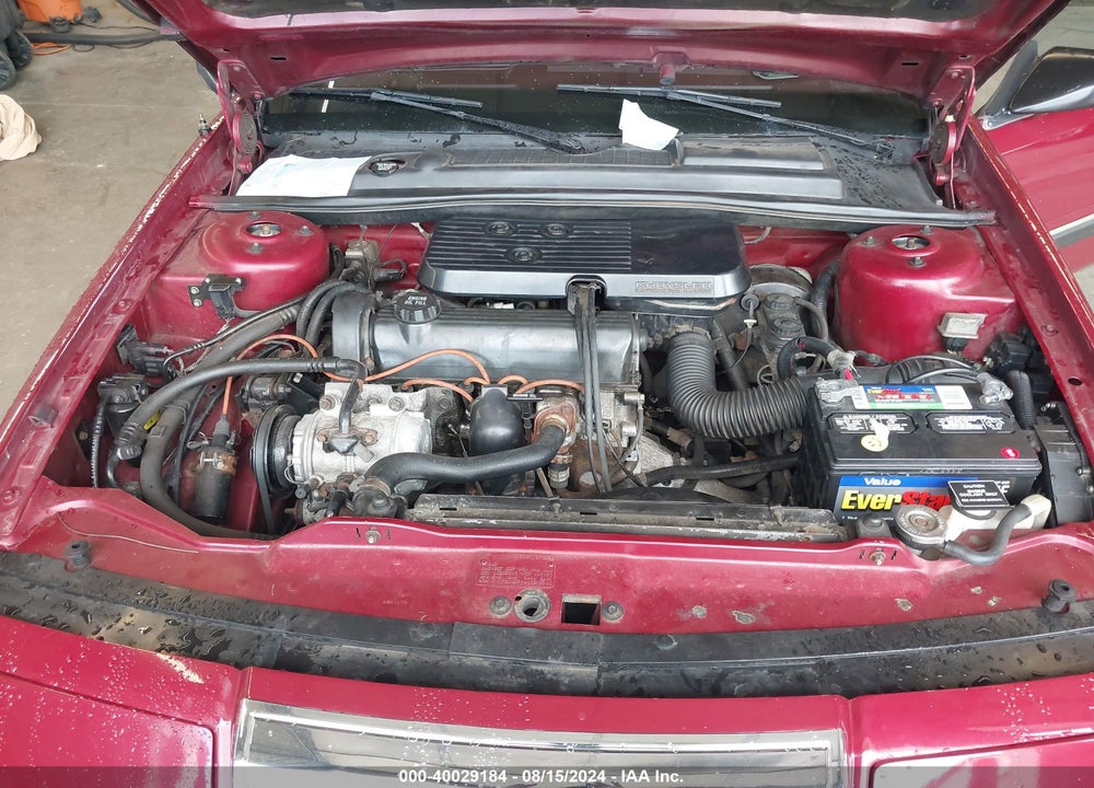 1989 CHRYSLER LEBARON VIN: 1C3XJ45K8KG213306