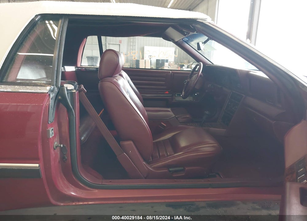 1989 CHRYSLER LEBARON VIN: 1C3XJ45K8KG213306