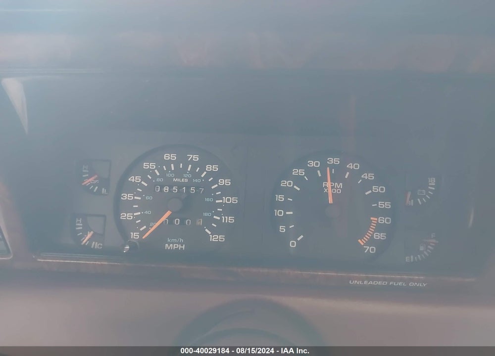 1989 CHRYSLER LEBARON VIN: 1C3XJ45K8KG213306