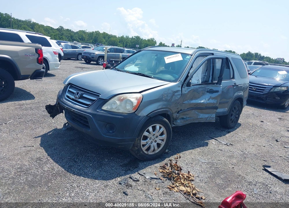 2006 HONDA CR-V EX VIN: SHSRD78806U446571