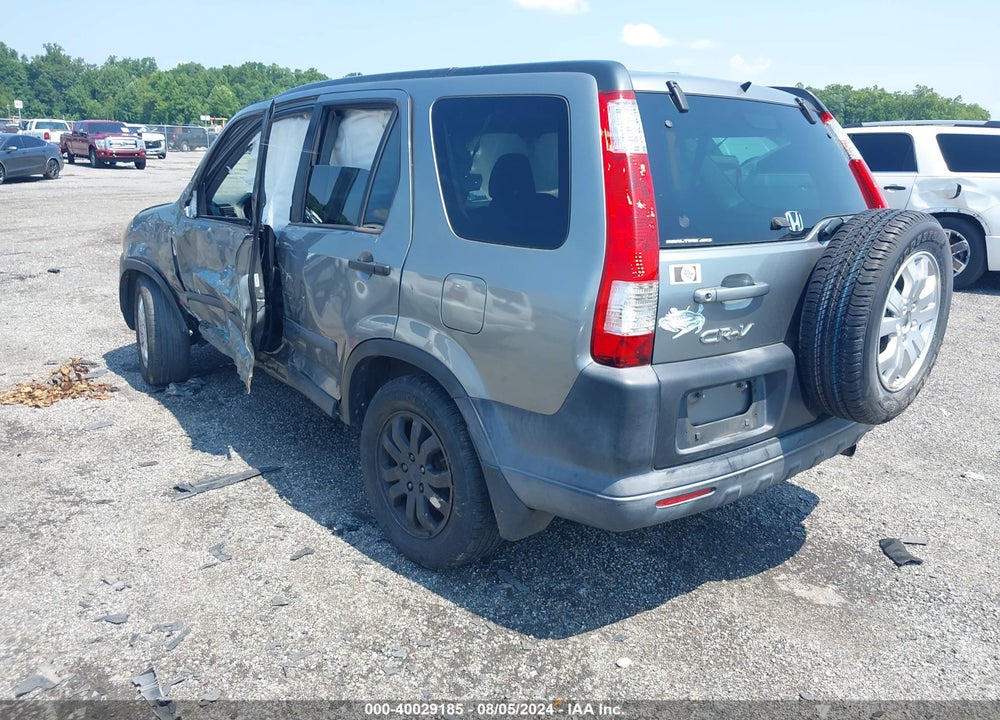 2006 HONDA CR-V EX VIN: SHSRD78806U446571