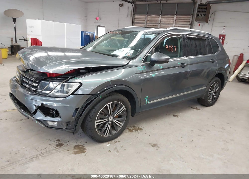 2018 VOLKSWAGEN TIGUAN 2.0T SE/2.0T SEL VIN: 3VV2B7AX6JM138746
