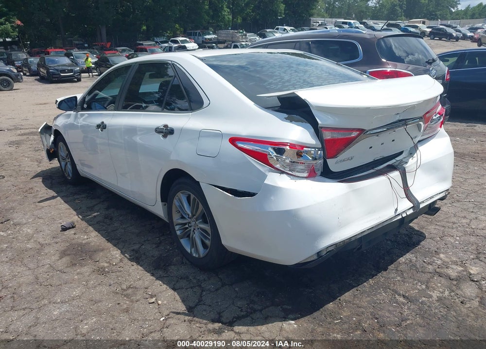 2016 TOYOTA CAMRY SE VIN: 4T1BF1FK8GU567223