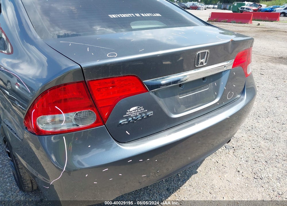 2009 HONDA CIVIC LX VIN: 2HGFA16529H367282