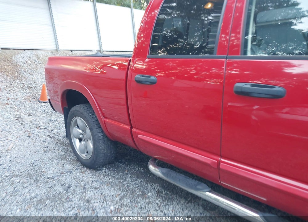 2005 DODGE RAM 1500 SLT/LARAMIE VIN: 1D7HU18D85S356363