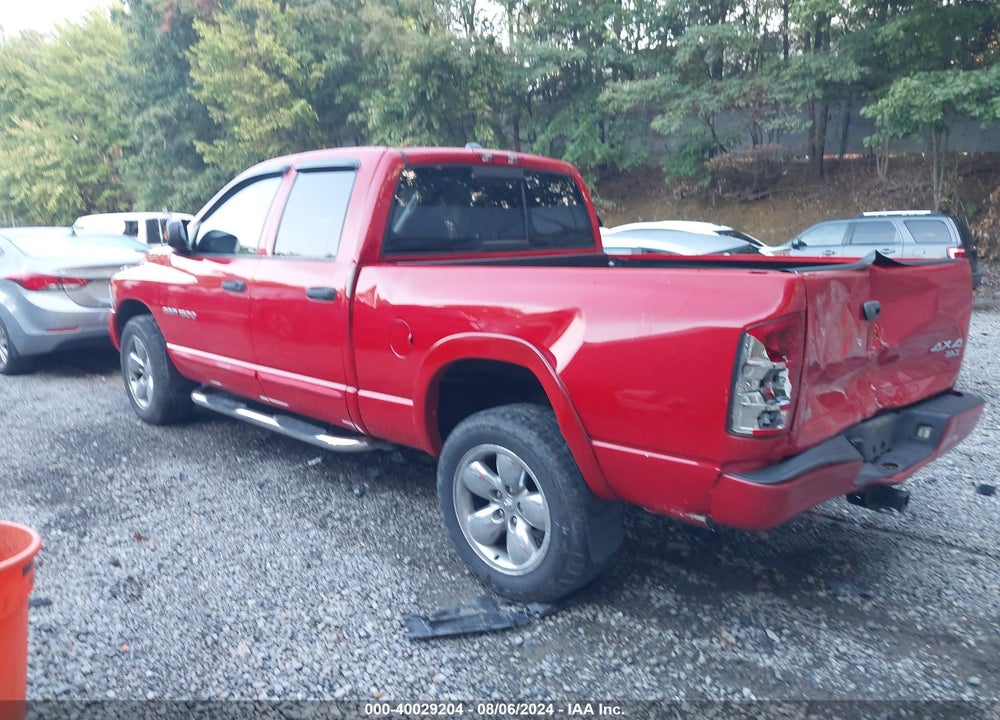 2005 DODGE RAM 1500 SLT/LARAMIE VIN: 1D7HU18D85S356363