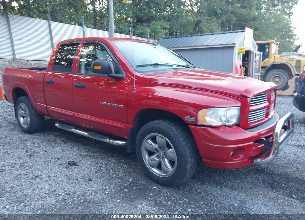2005 DODGE RAM 1500 SLT/LARAMIE VIN: 1D7HU18D85S356363