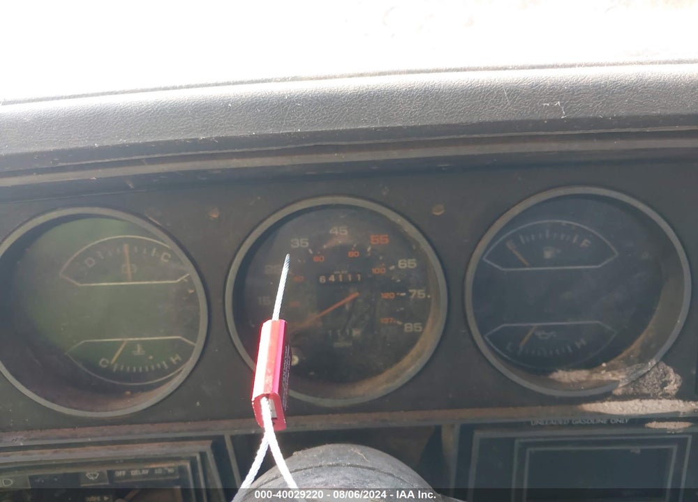 1986 DODGE W-SERIES W150 VIN: 1B7HW14T8GS063244