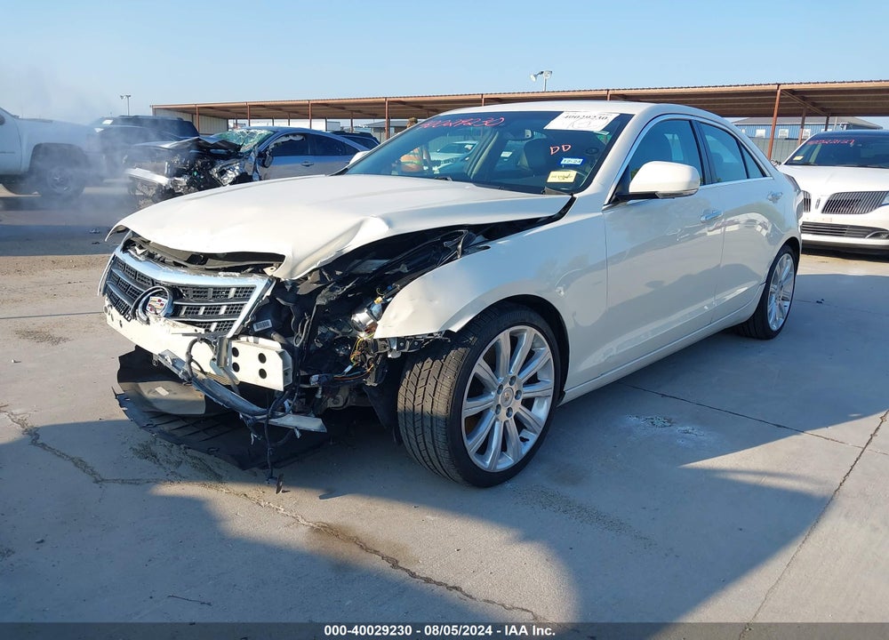 2014 CADILLAC ATS LUXURY VIN: 1G6AB5RA8E0157955