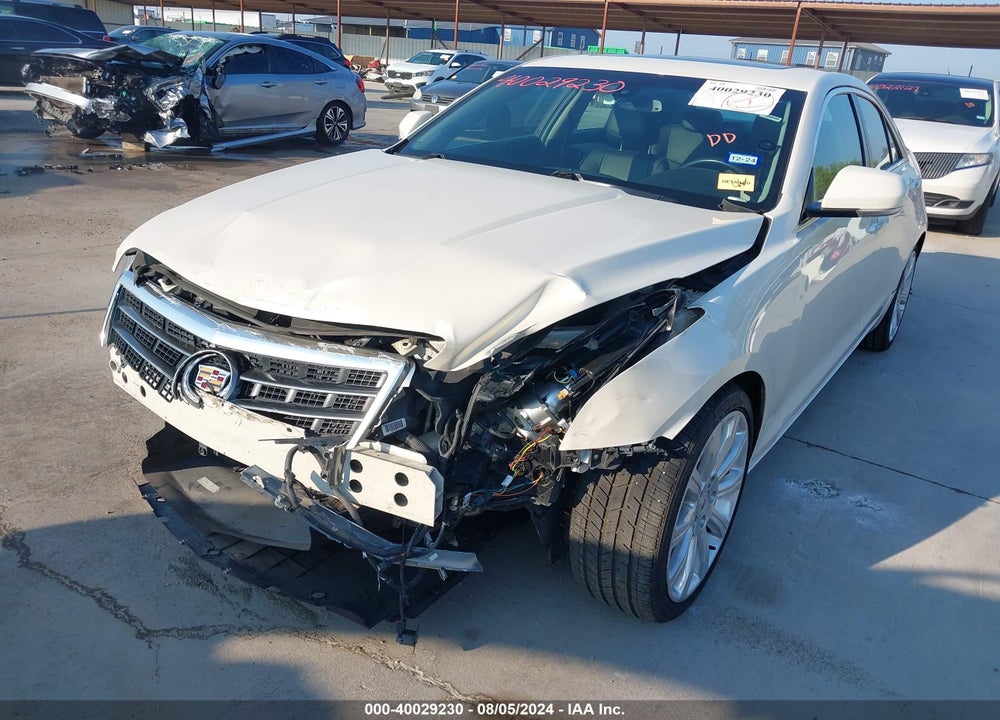 2014 CADILLAC ATS LUXURY VIN: 1G6AB5RA8E0157955