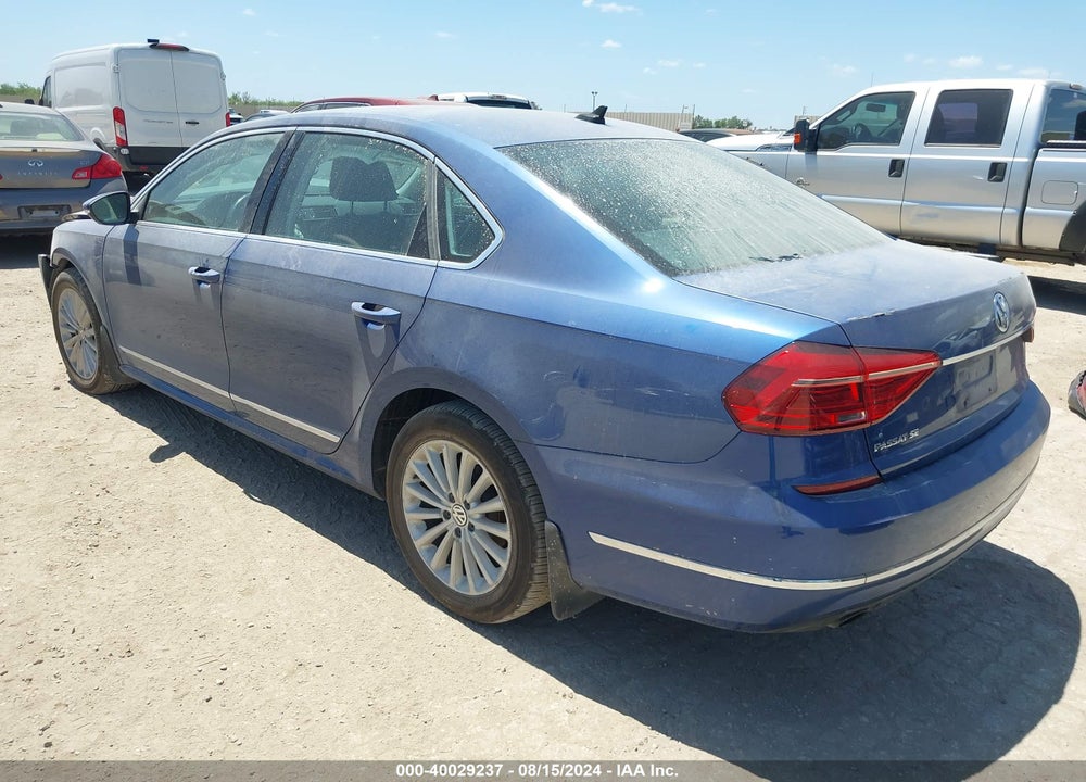2016 VOLKSWAGEN PASSAT 1.8T SE VIN: 1VWBT7A37GC051213