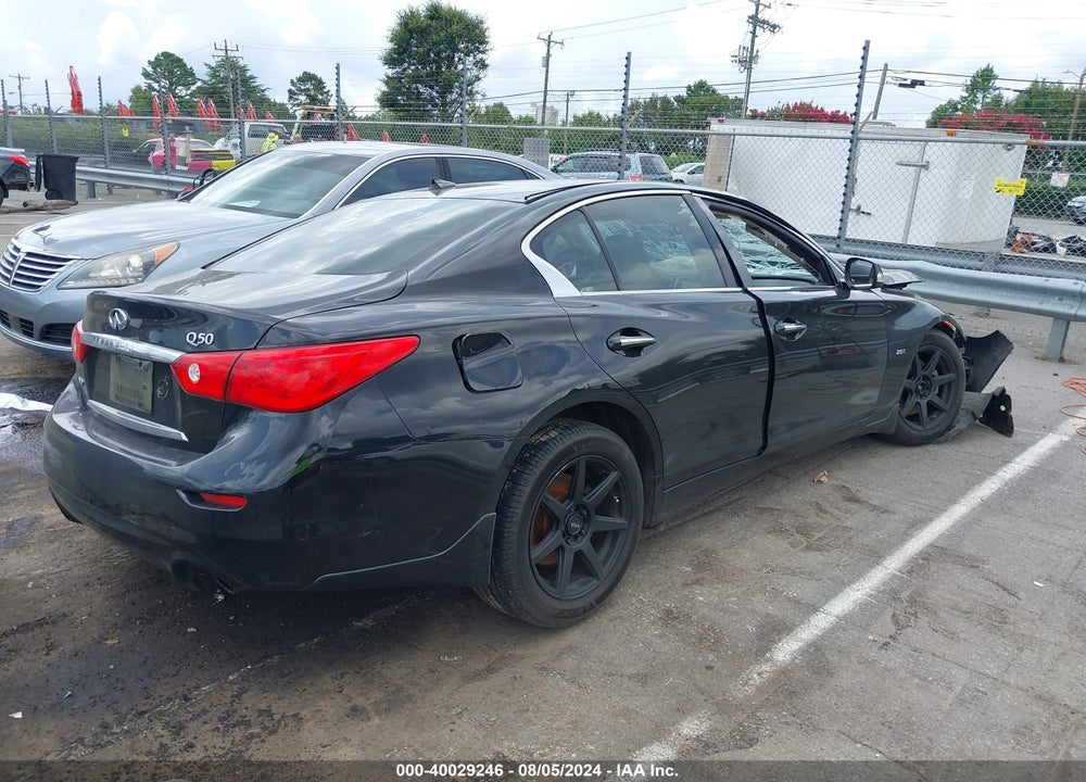 2017 INFINITI Q50 2.0T PREMIUM VIN: JN1CV7AR1HM680373
