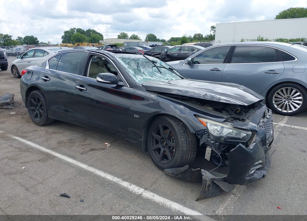 2017 INFINITI Q50 2.0T PREMIUM VIN: JN1CV7AR1HM680373