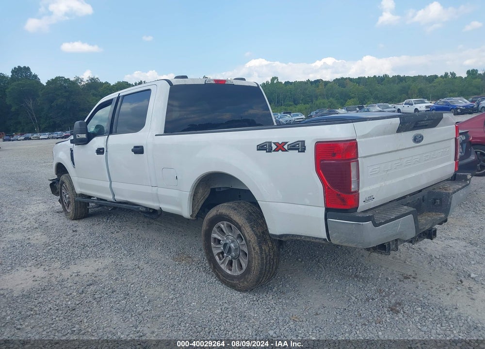 2021 FORD F-250 XLT VIN: 1FT7W2B65MED92900