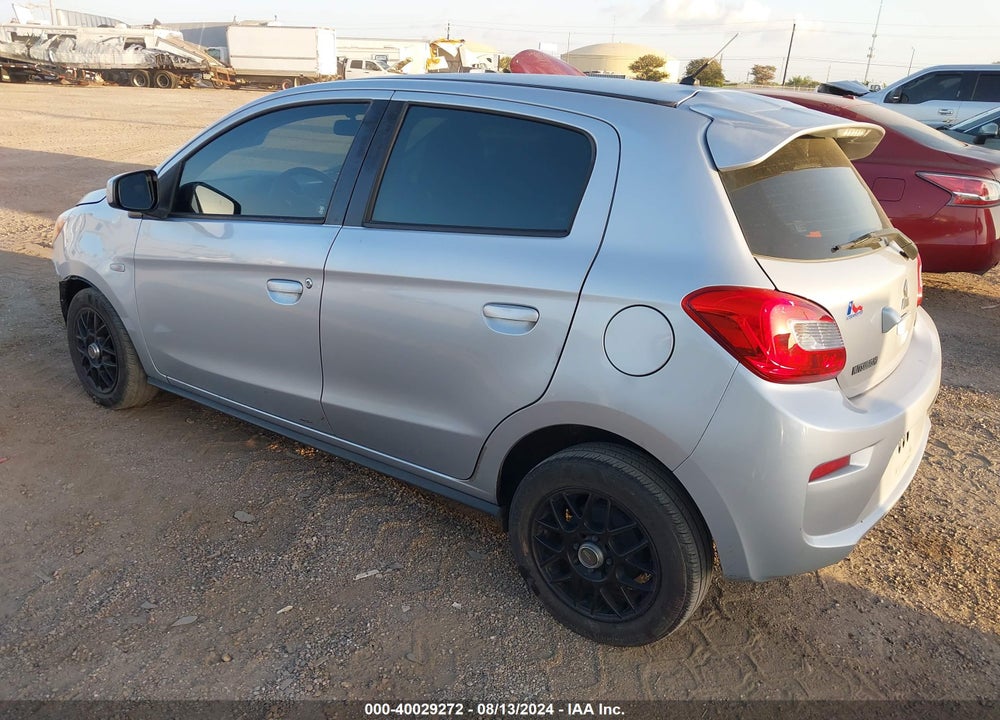 2018 MITSUBISHI MIRAGE ES VIN: ML32A3HJ1JH013334
