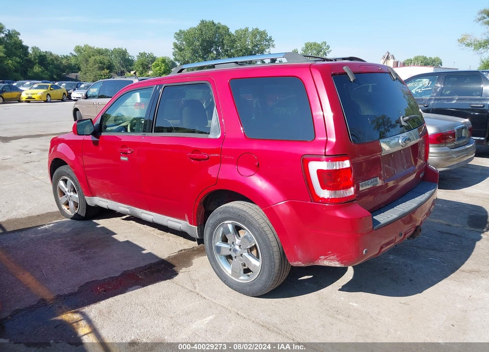 2009 FORD ESCAPE LIMITED VIN: 1FMCU04G49KB26464