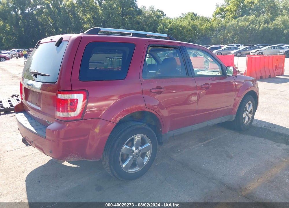 2009 FORD ESCAPE LIMITED VIN: 1FMCU04G49KB26464