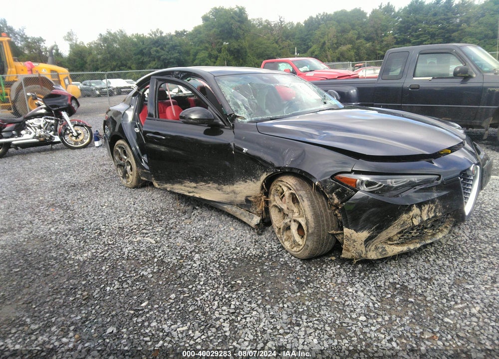 2024 ALFA ROMEO GIULIA TI AWD VIN: ZARFANBN9R7682996