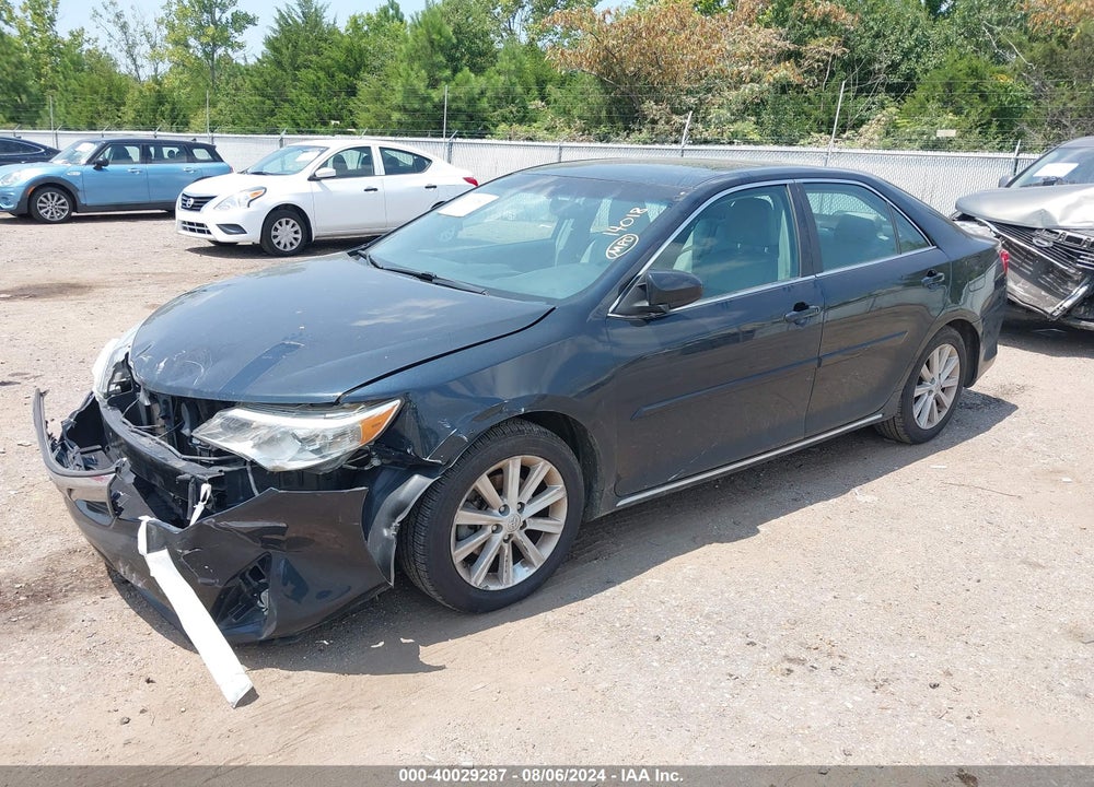2014 TOYOTA CAMRY XLE VIN: 4T1BF1FK8EU727260