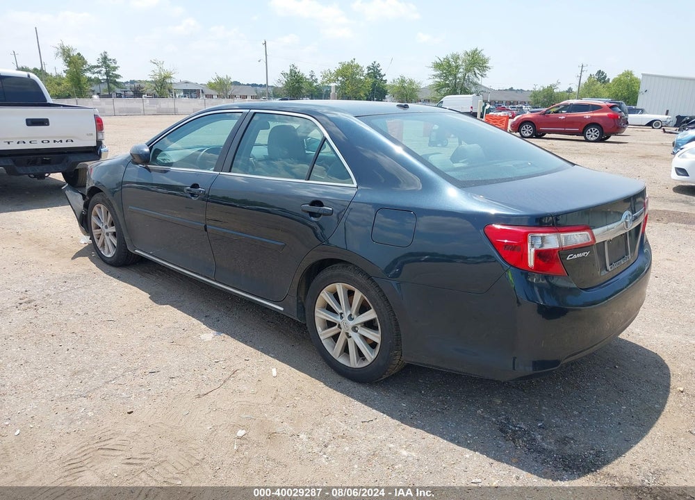 2014 TOYOTA CAMRY XLE VIN: 4T1BF1FK8EU727260