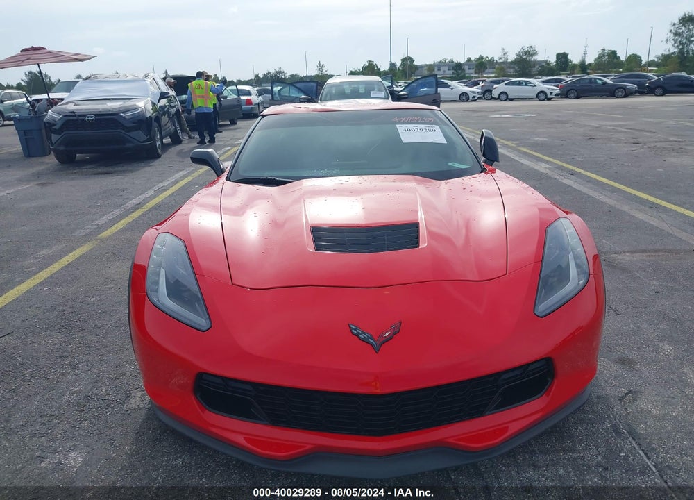 2017 CHEVROLET CORVETTE GRAND SPORT VIN: 1G1YW2D76H5117349
