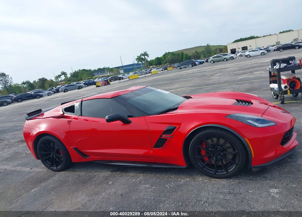 2017 CHEVROLET CORVETTE GRAND SPORT VIN: 1G1YW2D76H5117349