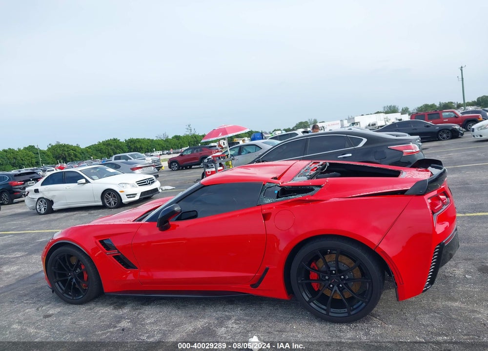 2017 CHEVROLET CORVETTE GRAND SPORT VIN: 1G1YW2D76H5117349