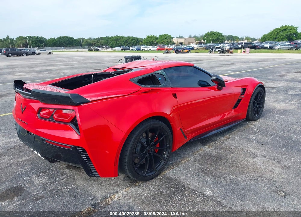 2017 CHEVROLET CORVETTE GRAND SPORT VIN: 1G1YW2D76H5117349