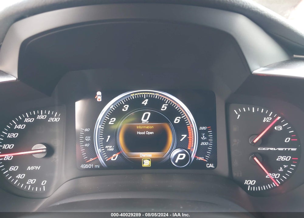 2017 CHEVROLET CORVETTE GRAND SPORT VIN: 1G1YW2D76H5117349