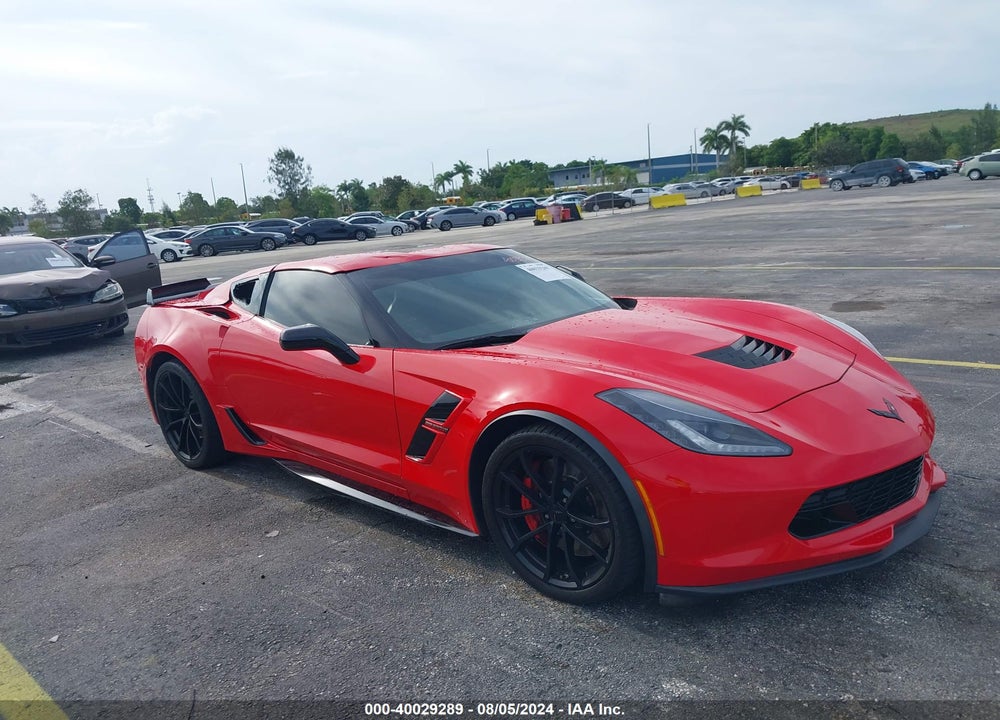 2017 CHEVROLET CORVETTE GRAND SPORT VIN: 1G1YW2D76H5117349