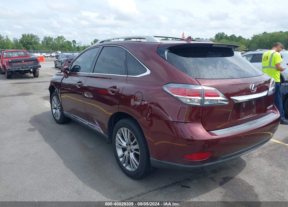 2013 LEXUS RX 350 VIN: 2T2ZK1BA3DC112750