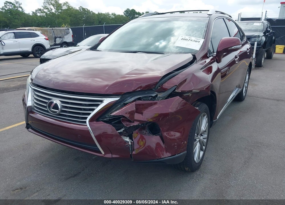 2013 LEXUS RX 350 VIN: 2T2ZK1BA3DC112750