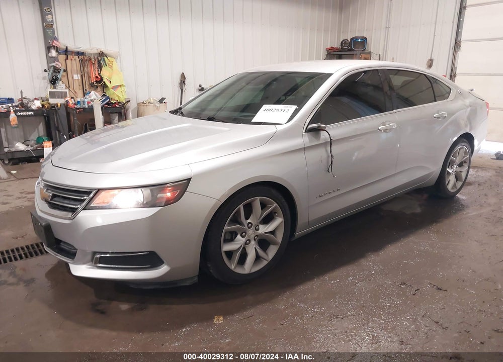 2014 CHEVROLET IMPALA 2LT VIN: 1G1125S31EU101883